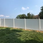Vinyl fences