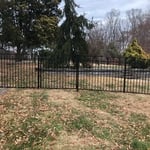 Iron fences