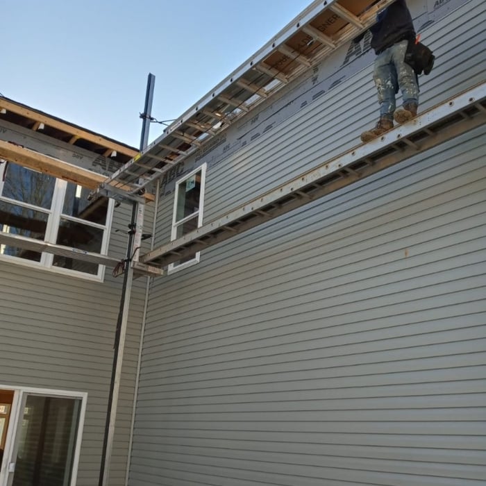 New siding