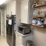 Hybrid Refacing Project with new Cambria Countertop