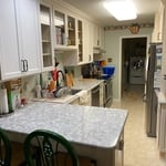 Hybrid Refacing Project with new Cambria Countertop