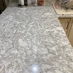 Hybrid Refacing Project with new Cambria Countertop
