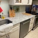 Hybrid Refacing Project with new Cambria Countertop