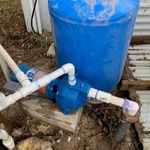 Mr. George's New Well Pump