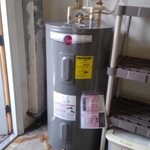 New 50 gallon Rheem electric water heater