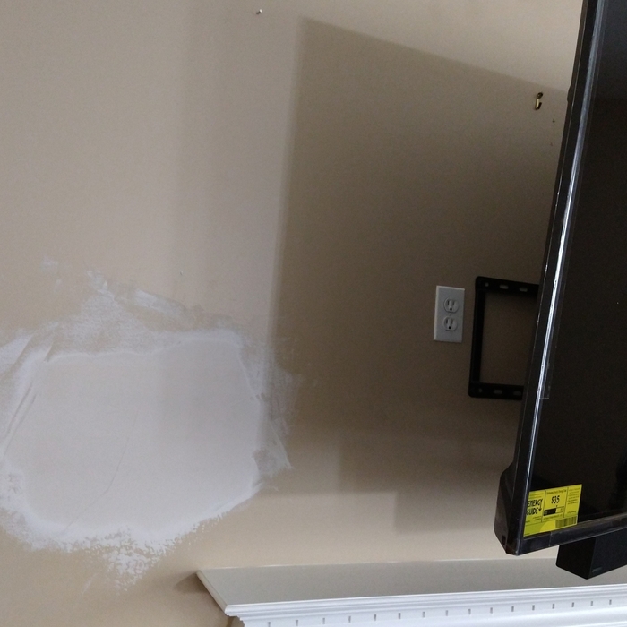 TV Mount Over Fireplace