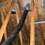 Loose attic vents or improperly installed