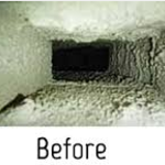 Before duct cleaning