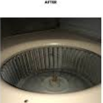 After furnace cleaning
