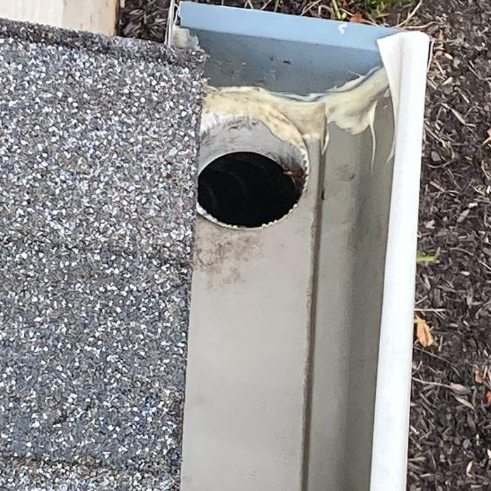 Gutter clean