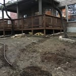 Drainage issues, steep slope, we got answers and we can even make it look beautiful