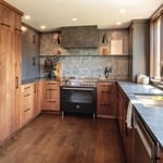 Rustic Mid-Century Barn Kitchen