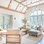 Light Contemporary Organic Living Room