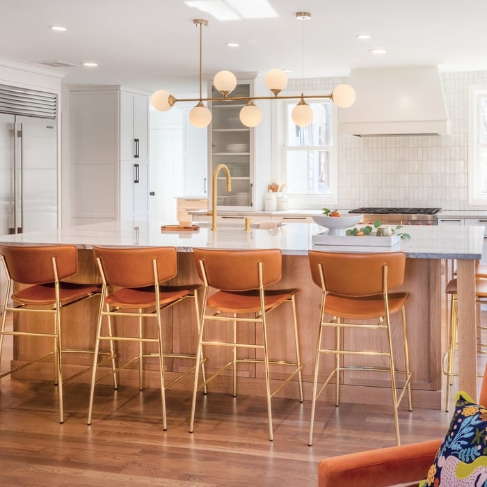 Mid-Century Modern Chic Kitchen