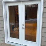 French Patio door full view glass