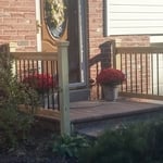 New 36x80 door and railings