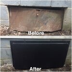 Crawlspace door replacement