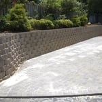 Pavers & Retaining Wall