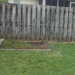 wood fence