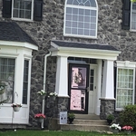 Finished stone veneer replacement.