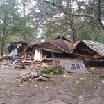 Mobile home demolition