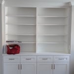 Beautiful lighting and cabinets custom