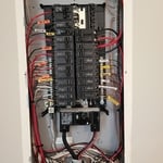 After finishing the panel