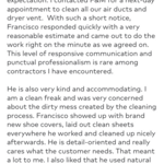 Screen shot of the home owner review. This is from my thumbtack profile. To read the rest of the review just look up F&M Services