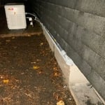 Gas piping and Electrical conduit