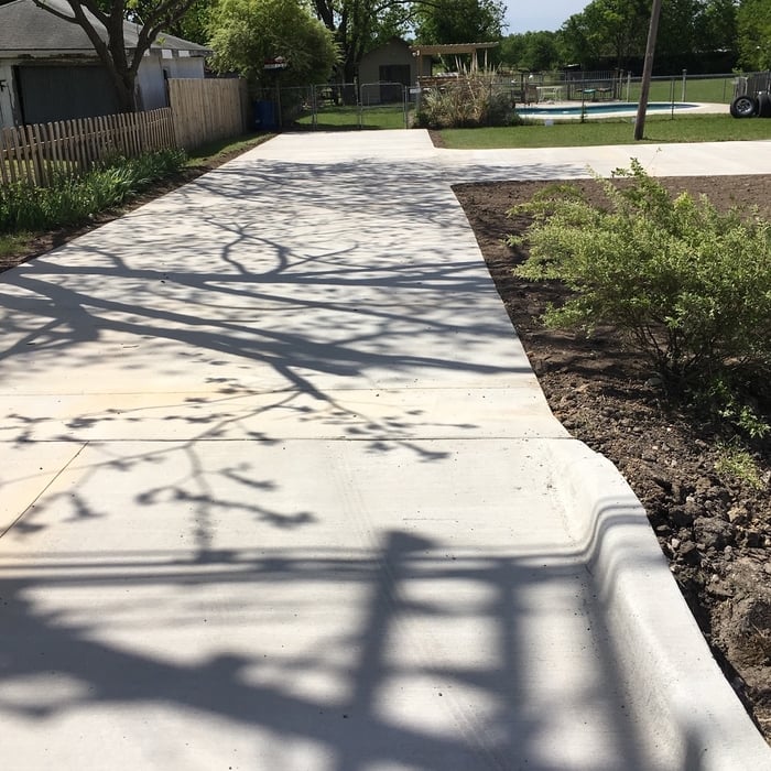 Driveway and Drain Pipe Entrance