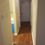 Hallway after