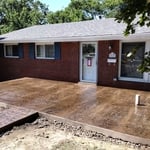 Stance concrete patio and sidewalk