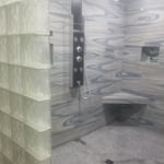 CA Blue Shower