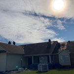 Removing old roofing.
