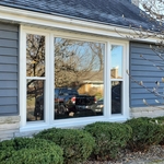 Flat roof and windows