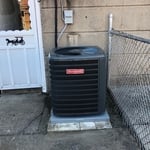 New 14 Seer Condenser with new pad and new Disconnect Box