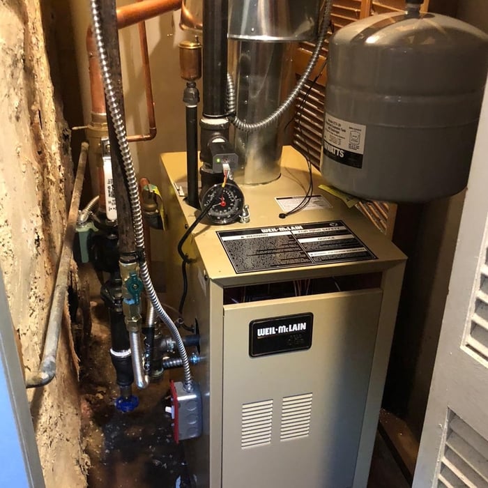 Remove old Boiler and install a New Boiler