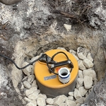 Sump pump idea to avoid patio flood