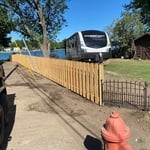 Shadow Box Fence