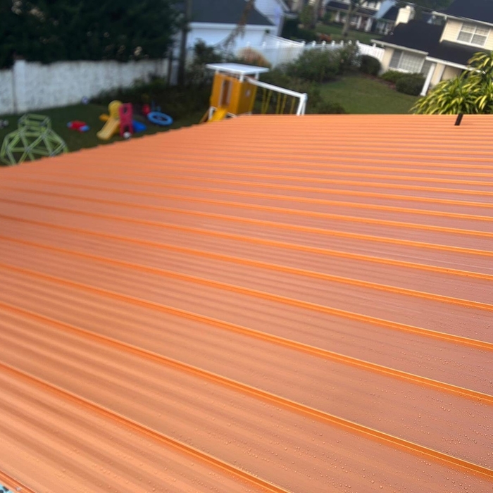 Copper Standing Seam Metal Roof