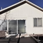 Before picture of exterior painting project.