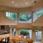 High inside window cleaning