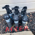 irrigation control valve replaced