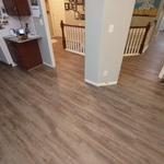 Luxury Vinyl Plank Floor Installation