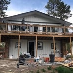 Full remodeling deck