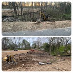Land clearing , lot prep for new home