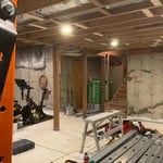 Before we started this basement was basic, I’m glad We were able to turn this into a very nice enjoyable area.
