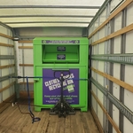 Commercial Delivery-Clothing Donation Bins