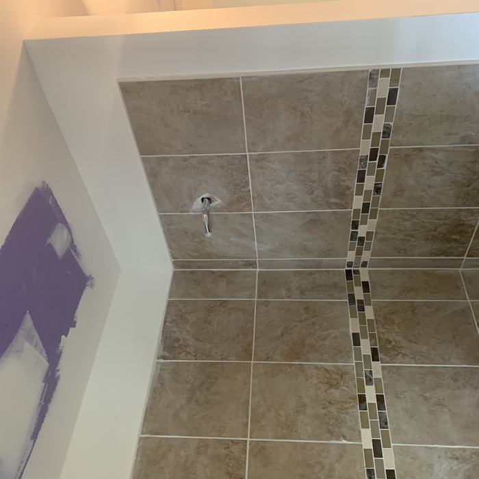 Finishing bathroom remodel