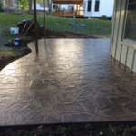 Stamped Patio